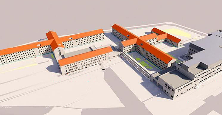Visualisierung der JVA Willich Visualisierung der JVA Willich