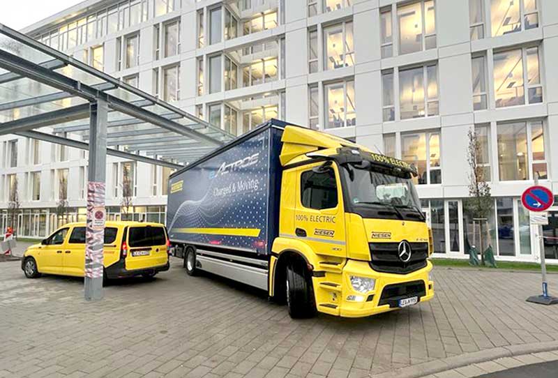 Elektro-LKW von NIESEN Elektro-LKW von NIESEN